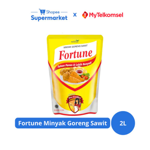 [MyTelkomsel x Shopee] Fortune Minyak Goreng Sawit Pouch 2 L