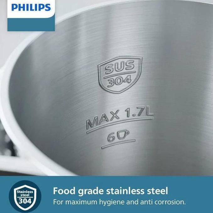 SUMOBOX PHILIPS ELECTRIC KETTLE HD9395 / TEKO LISTRIK Double Wall Kettle 1.7L - Gambar 4