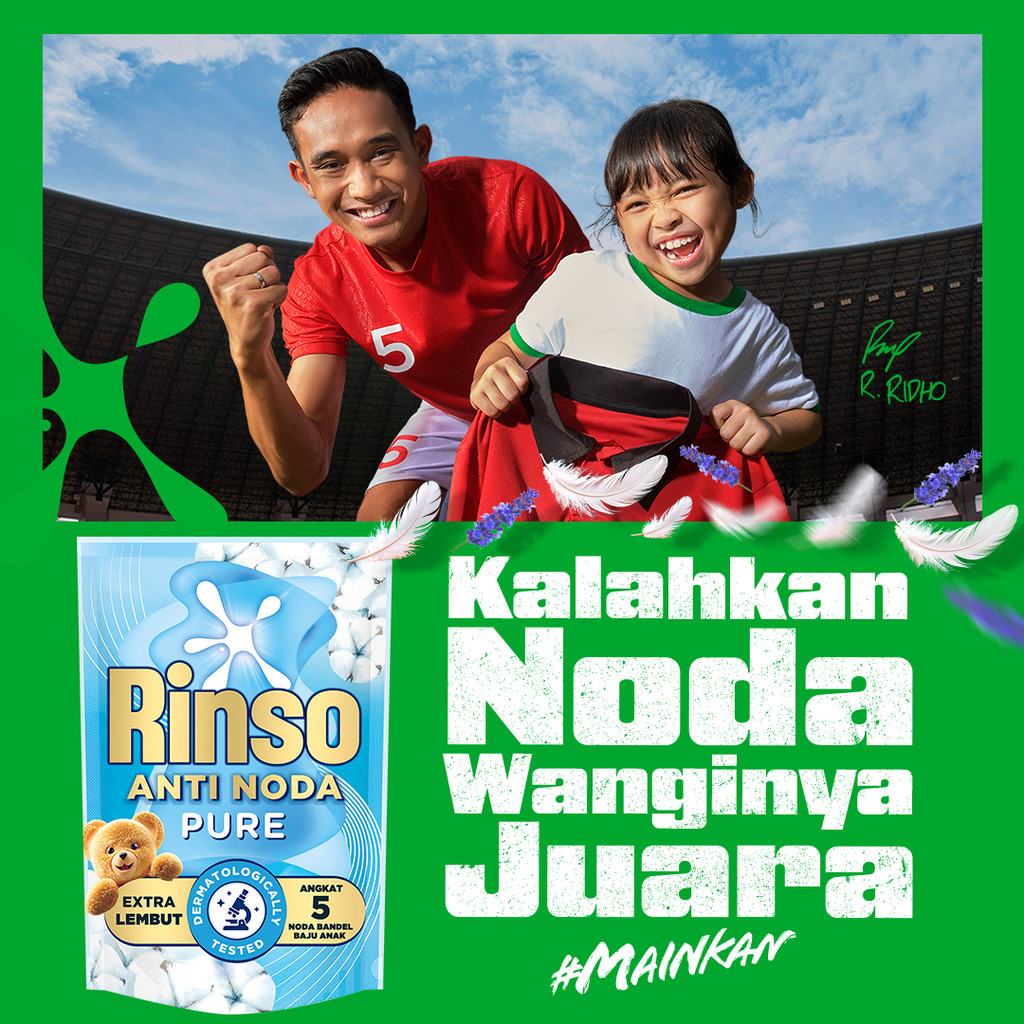 [Hemat Terjangkau] Rinso Baru Detergen Cair Varian Pure 510g x2 - Gambar 3