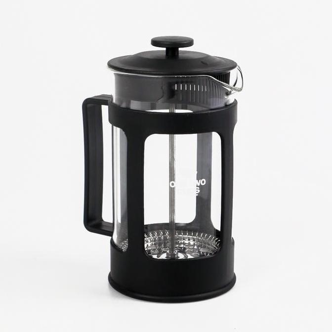 Terbaik One Two Cups Teko Pot French Press Plunger Coffee 350ml 600ml 1000ml Alat Seduh Kopi Teh dengan Saringan Stainless Anti Ampas Paling keren