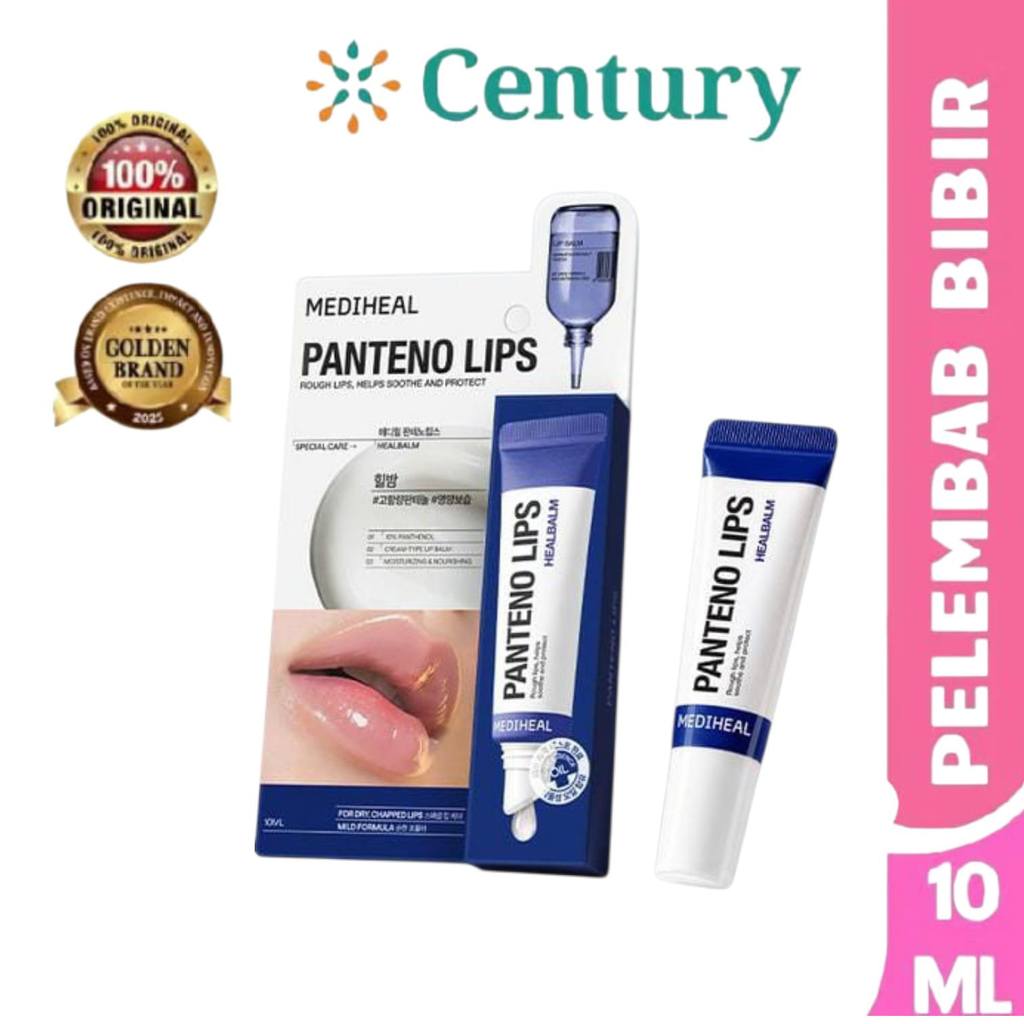 MEDIHEAL PANTENOLIPS HEALBALM 10ML /LIP BALM / Mediheal Panteno Lips - Gambar 3