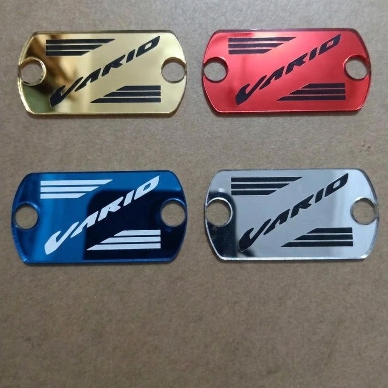 Garnis Cover Tutup Master Rem Honda Vario 125, 150, 160 Desain Akrilik Presisi - Gambar 3