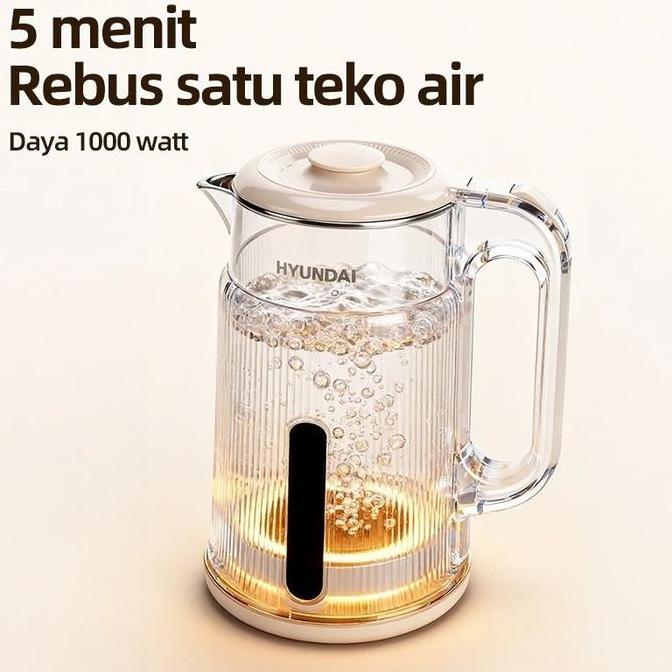 GS Teko listrik tekoeh jug 304 bahan food grade kettle pemanas air 2L teapot teko air minum - Gambar 3