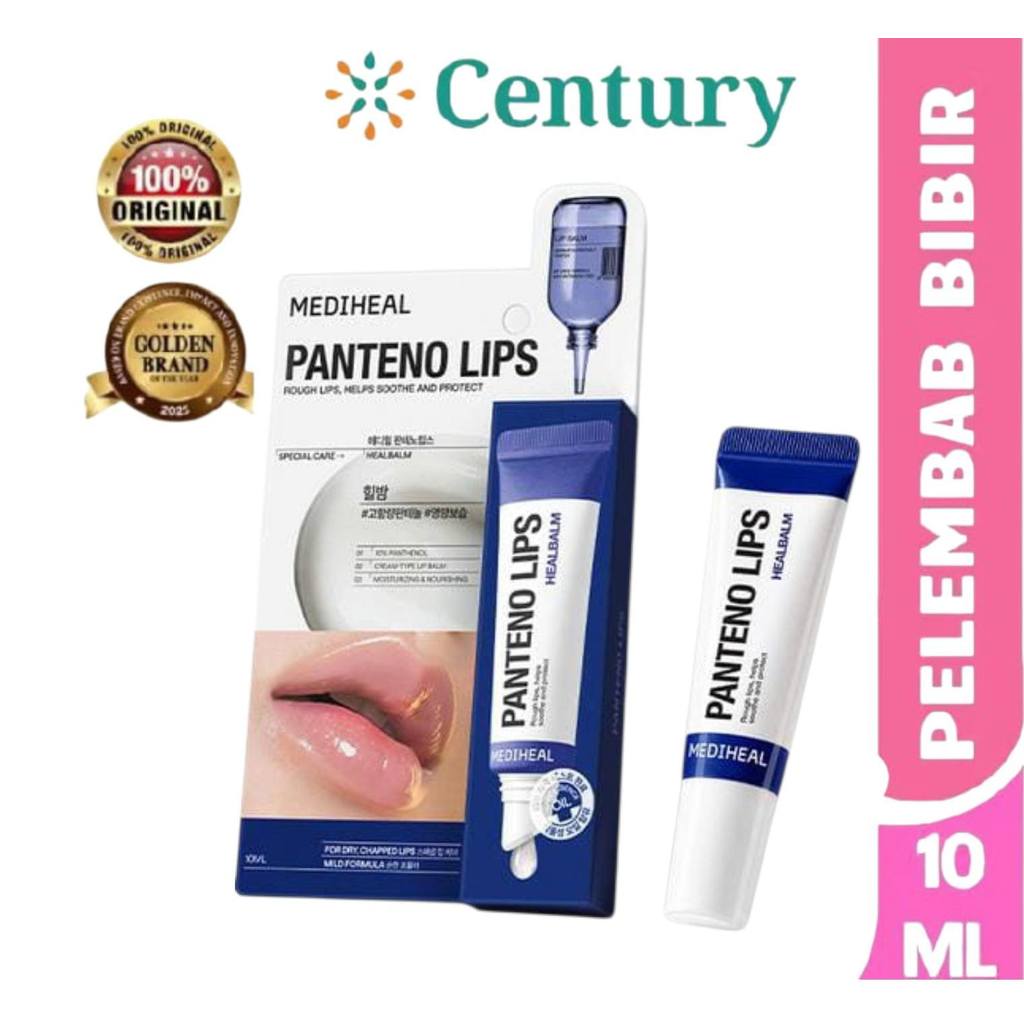 MEDIHEAL PANTENOLIPS HEALBALM 10ML /LIP BALM / Mediheal Panteno Lips - Gambar 2