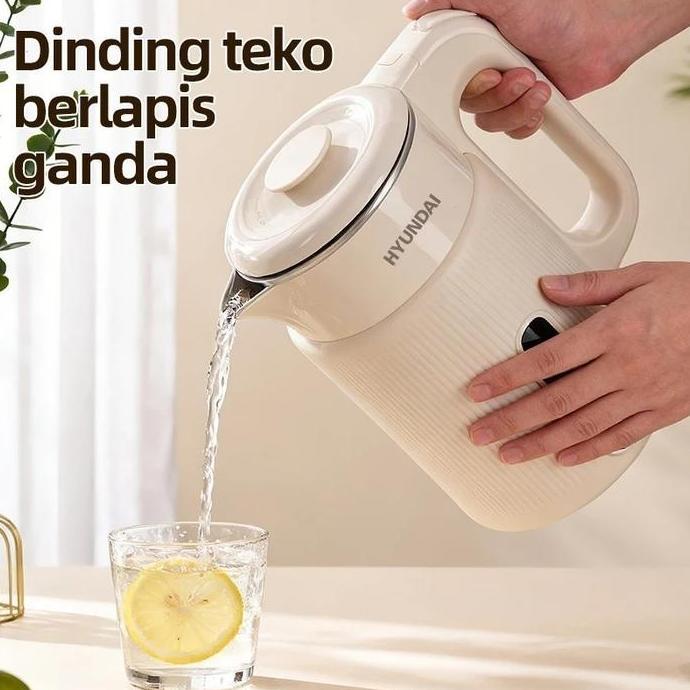 GS Teko listrik tekoeh jug 304 bahan food grade kettle pemanas air 2L teapot teko air minum - Gambar 4