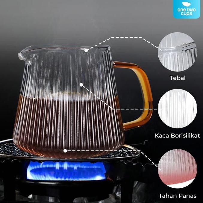 Terbaik Teko Kopi Dengan Teknik V60 Untuk Membuat Dan Menghidangkan Kopi DI Kafe Dan Di Rumah Dari One Two Cups Paling keren - Gambar 3