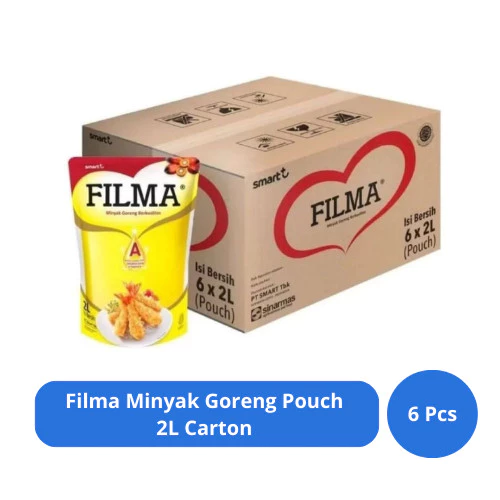 Filma Minyak Goreng Pouch 2L Carton (6 Pcs)