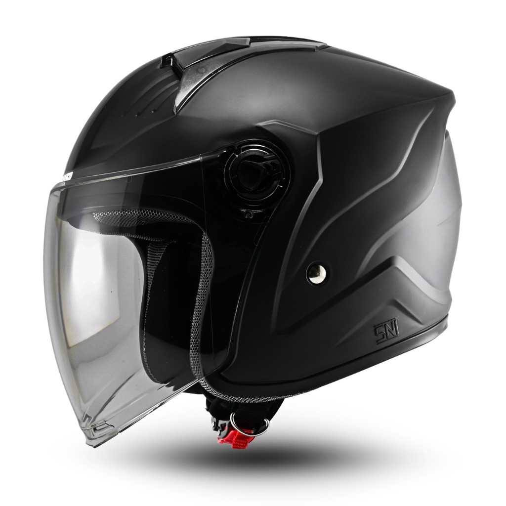 Helm Bipplast Voltix Dewasa Helem Half Face SNI Kekinian Pria Wanita - Gambar 3