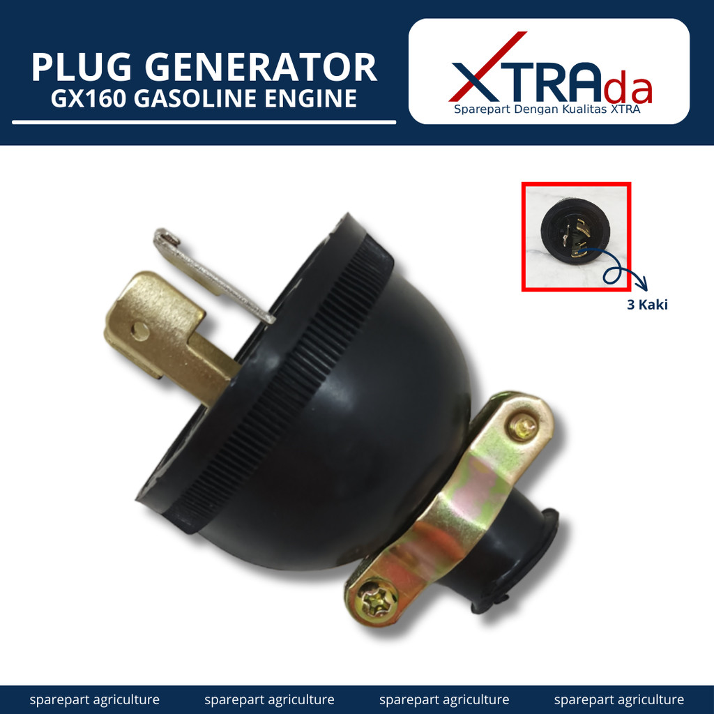 3-pin Generator Plug 3-pin Generator Power Plug/ | Extradapart | Shopee ...