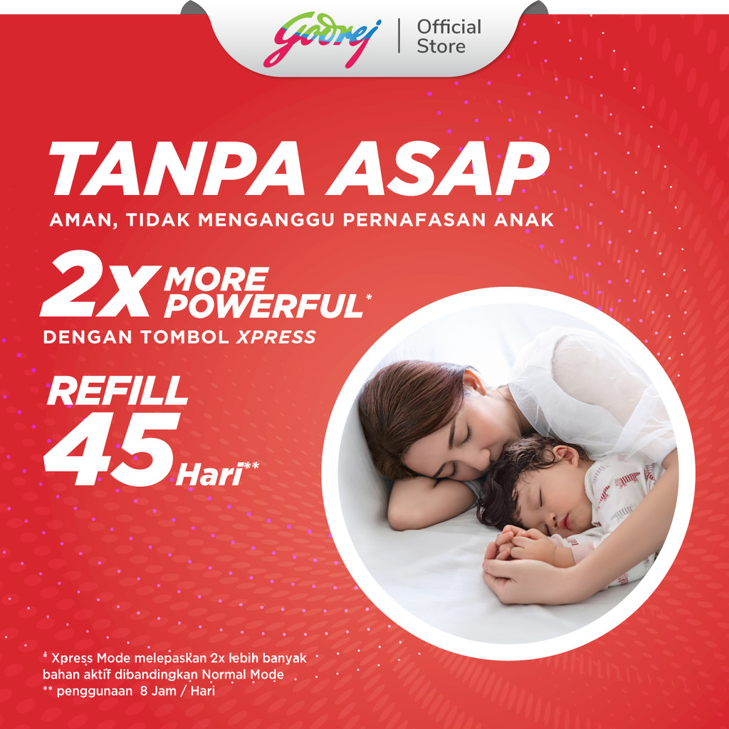 Hit Good Knight Xpress Set x3 - Obat Nyamuk Elektrik - Bunuh Nyamuk Penyebab Demam Berdarah (DBD) - Gambar 3
