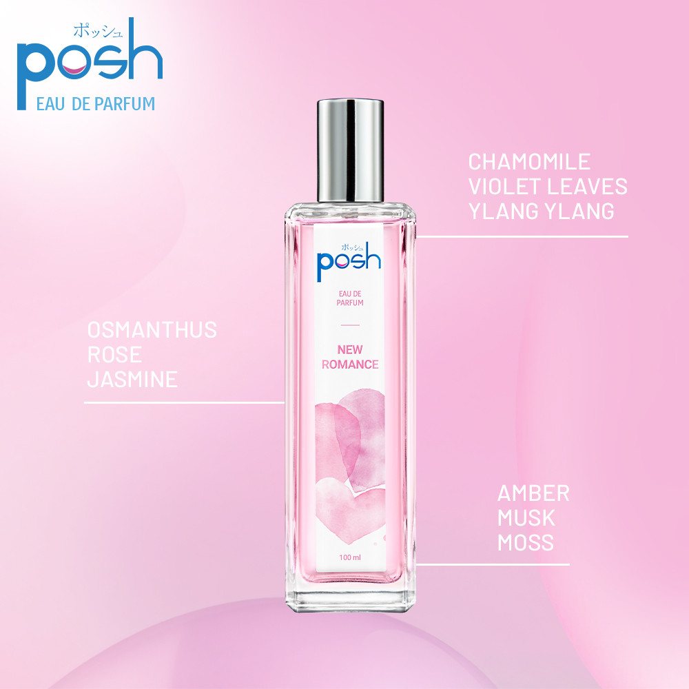 Posh Girls Eau de Parfum New Romance Wanita EDP 50 ml x2 - Gambar 3