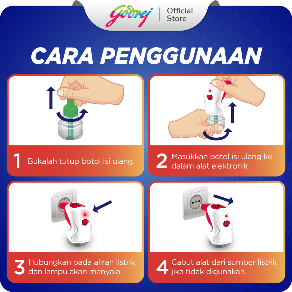 Hit Good Knight Xpress Set + 1 Refill Fresh - Obat Nyamuk Elektrik - Bunuh Nyamuk Penyebab Demam Berdarah (DBD) - Gambar 4