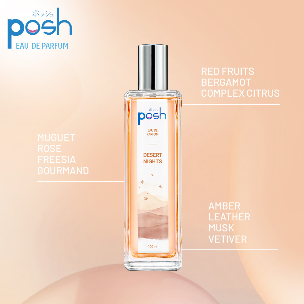 Posh Girls Eau de Parfum Desert Night Wanita EDP 100 ml x2 - Gambar 3