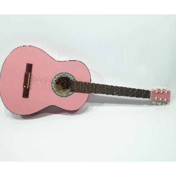 Yamaha Acoustic Guitar, Pink, Round, String, Cheap, Jakarta | Shopee ...