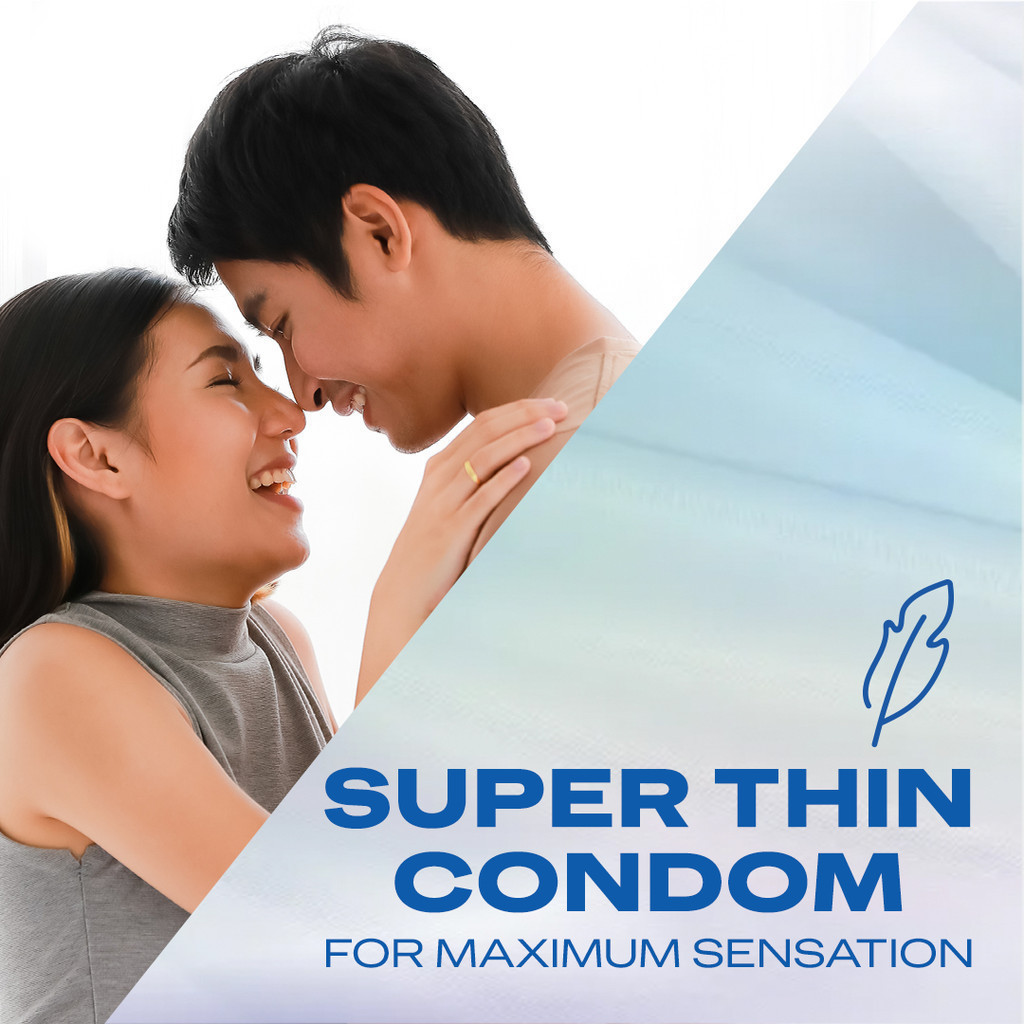 Durex Invisible Kondom Super Tipis Kondom Aman Pria 2s (6 pcs) - Condom with Lubricant - Gambar 4