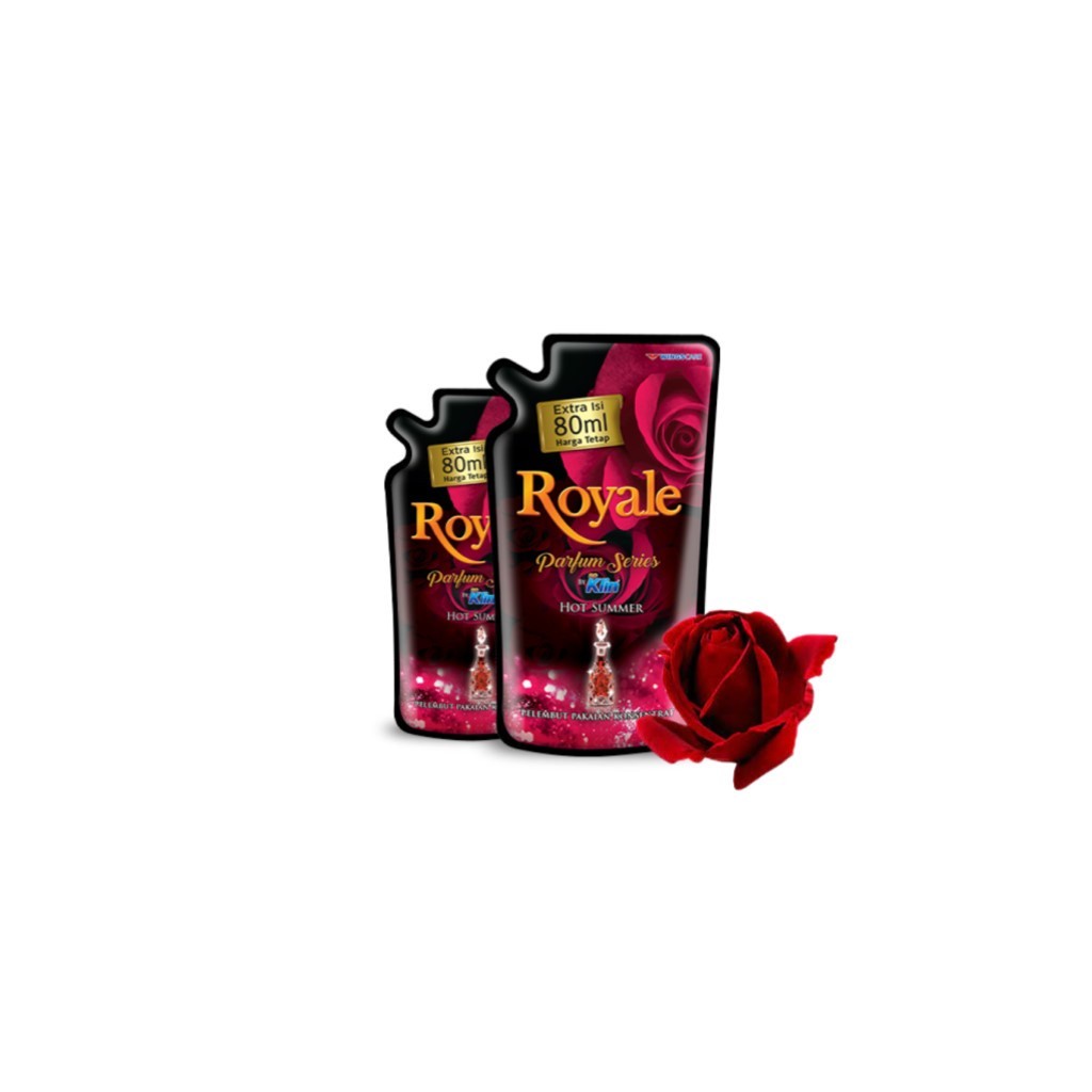 Royale Parfum Series Pelembut dan Pewangi Pakaian Red Hot Summer 600 ml x2 - Gambar 2