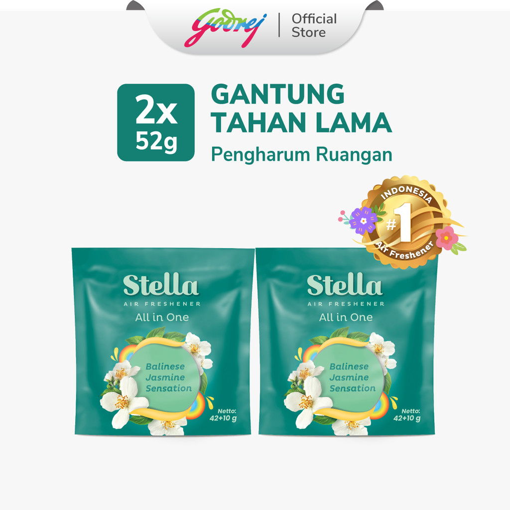 Stella All In One Balinese Jasmine Sensation x 2 - Pengharum Ruangan