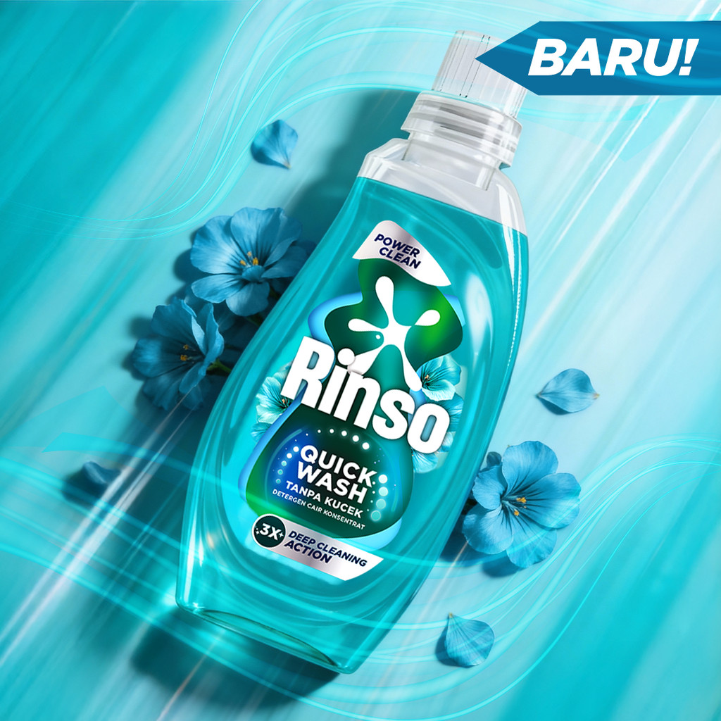 [BARU] Rinso Botol Detergen Cair Perfume Breeze 650g dan Rinso Botol Detergen Cair Pro-Scent 650g - Gambar 2