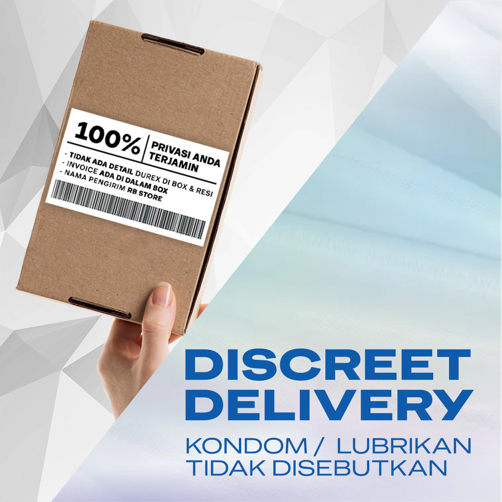 Durex Invisible Kondom Super Tipis Kondom Aman Pria 2s x 2pcs - Condom with Lubricant - Gambar 3