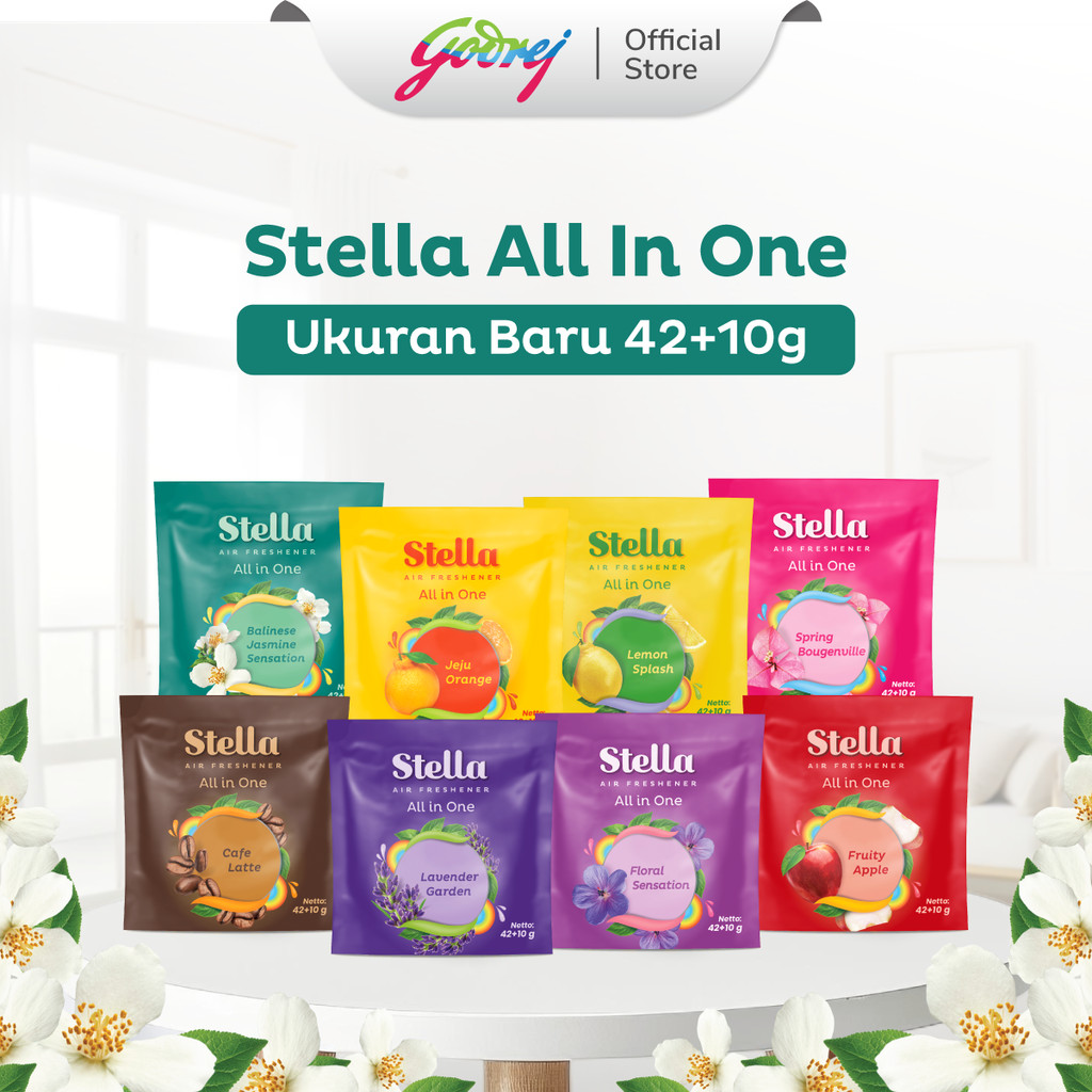 Stella All In One Balinese Jasmine Sensation x 3 - Pengharum Ruangan - Gambar 2