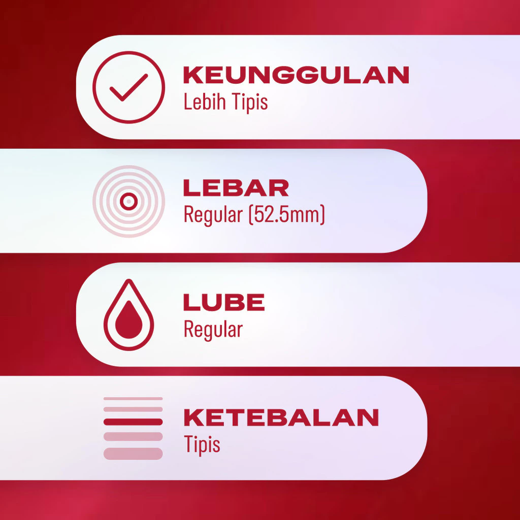 Durex Fetherlite - 3s (2 pcs) (Kondom Pria Tipis Yang Terasa Lembut Dengan Extra Lubricant, Nikmati Kedekatan Dengan Pasangan Tanpa Mengorbankan Keamanan. Alat Kontrasepsi) - Gambar 4