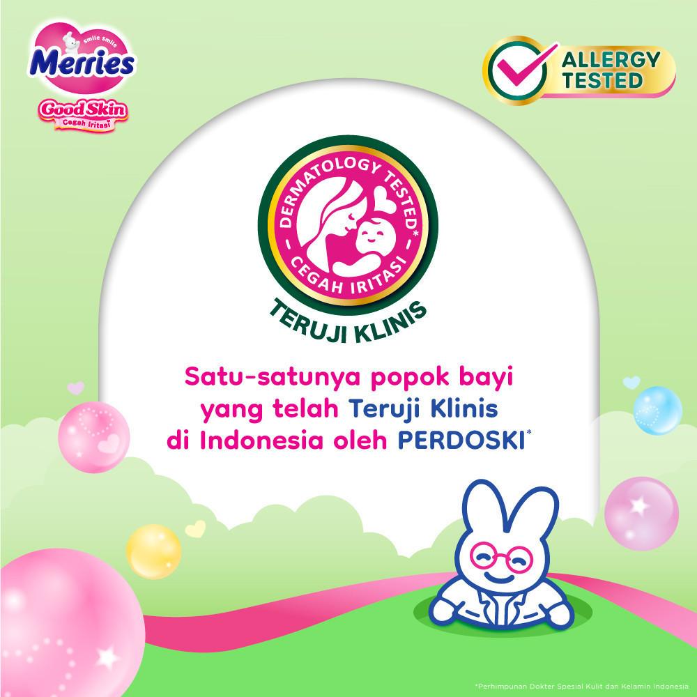 Merries Good Skin Pants Popok Bayi Perlengkapan Bayi M(7-12)kg Isi 56 Buah Twinpack - Gambar 3