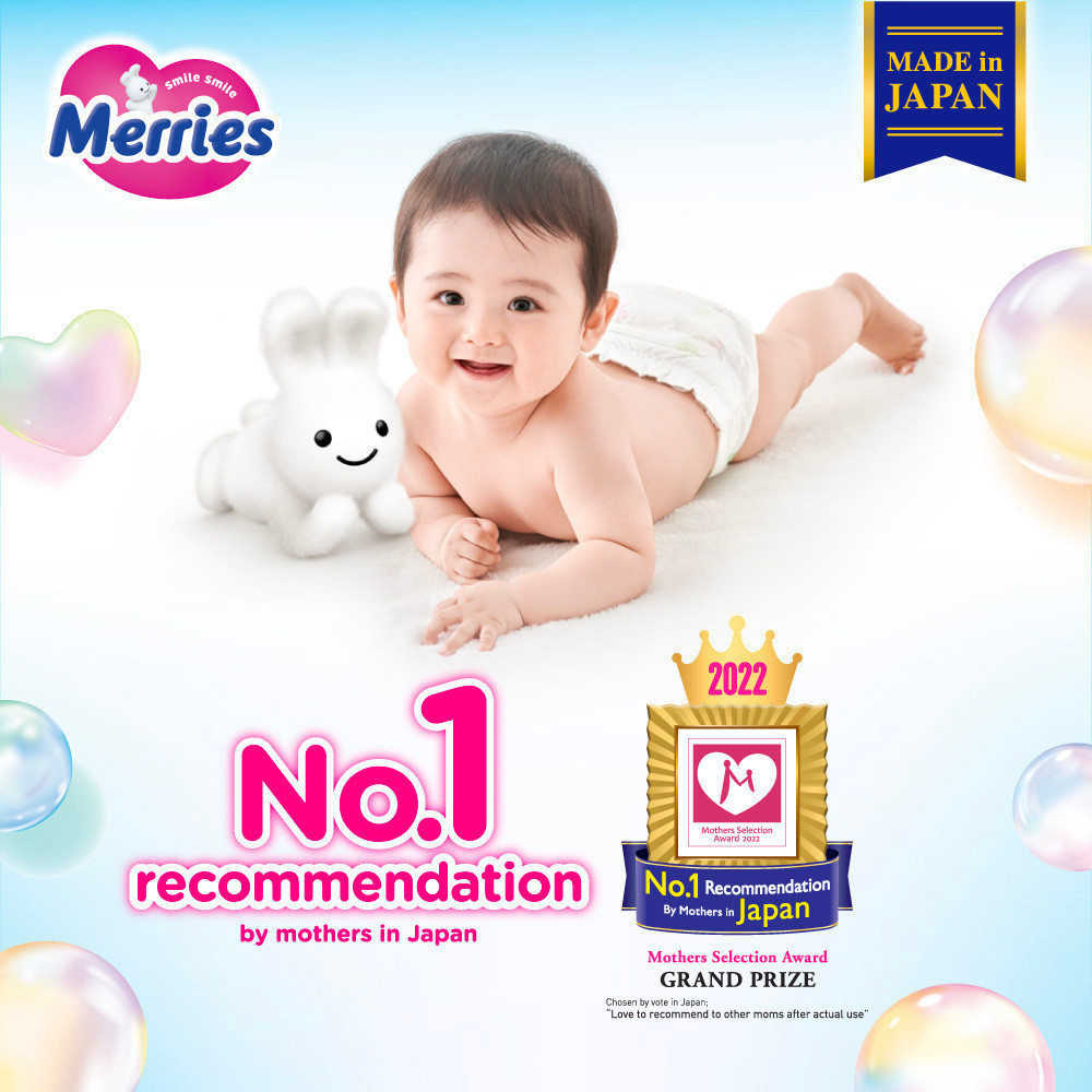 Merries Premium Popok Bayi Perekat NB 24 Triple Pack - Gambar 4