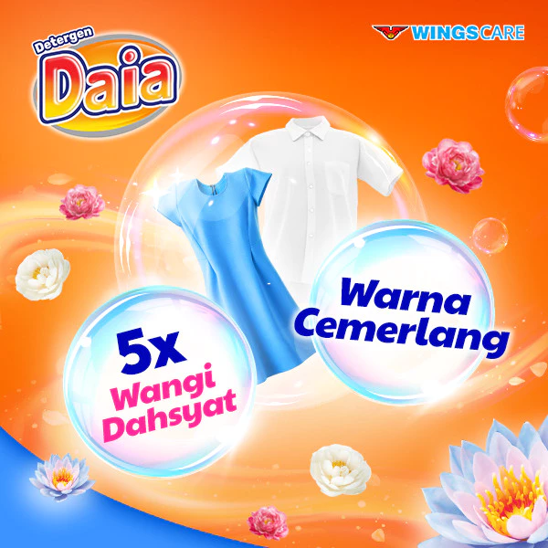 Daia Detergen Bubuk Putih 1,5 kg x2 - Gambar 4