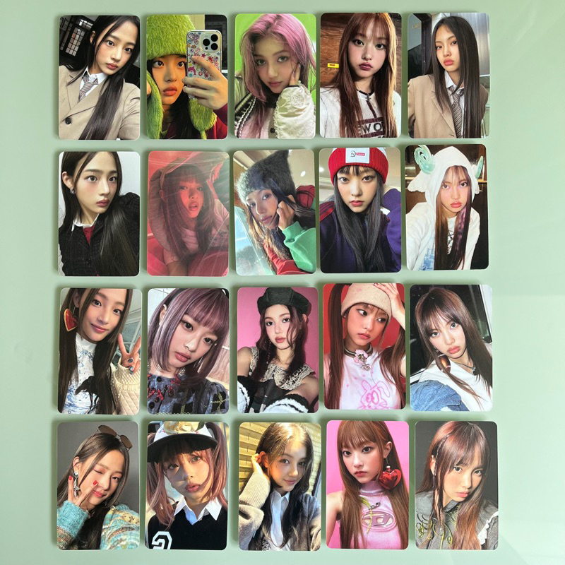 Newjeans Hyein Haerin Danielle Hanni Unofficial Photocard Shopee | My