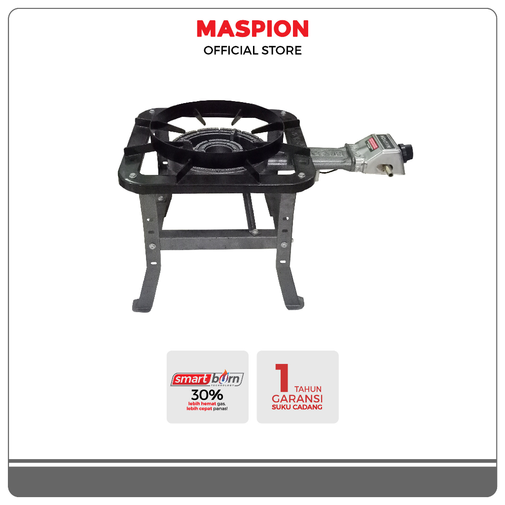 Maspion Kompor Gas Komersil 1 Tungku MKG-2133 RD