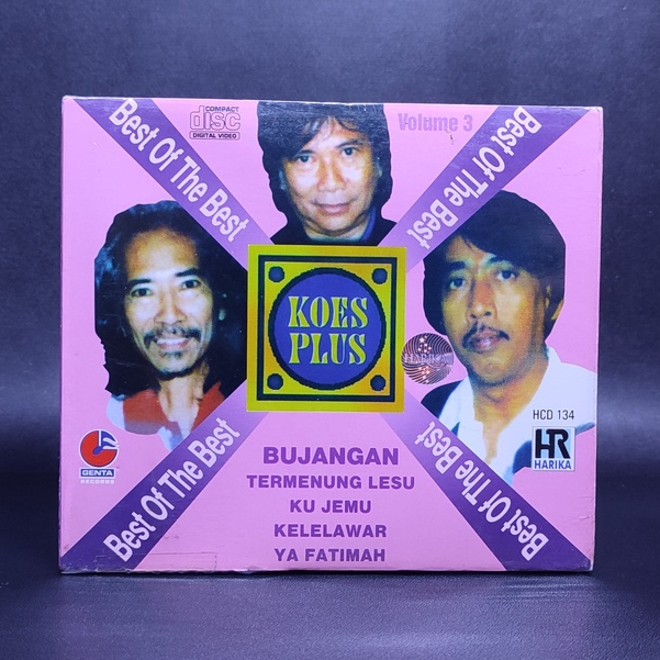 CD KOES PLUS - BEST OF THE BEST VOLUME 3 ALBUM ORIGINAL POP MALAY ...