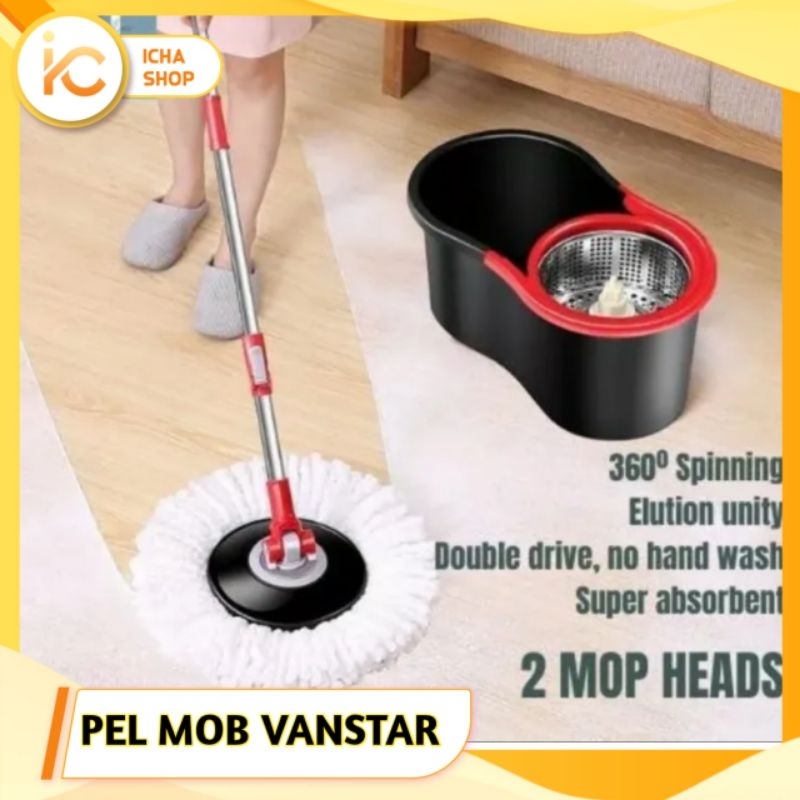 Magic Mop Mop Tool/Squeeze Swivel Mop/Rotating Mob Stainless Shopee