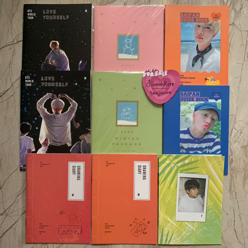 BTS love yourself sale Seoul bluray with V Taehyung booklet