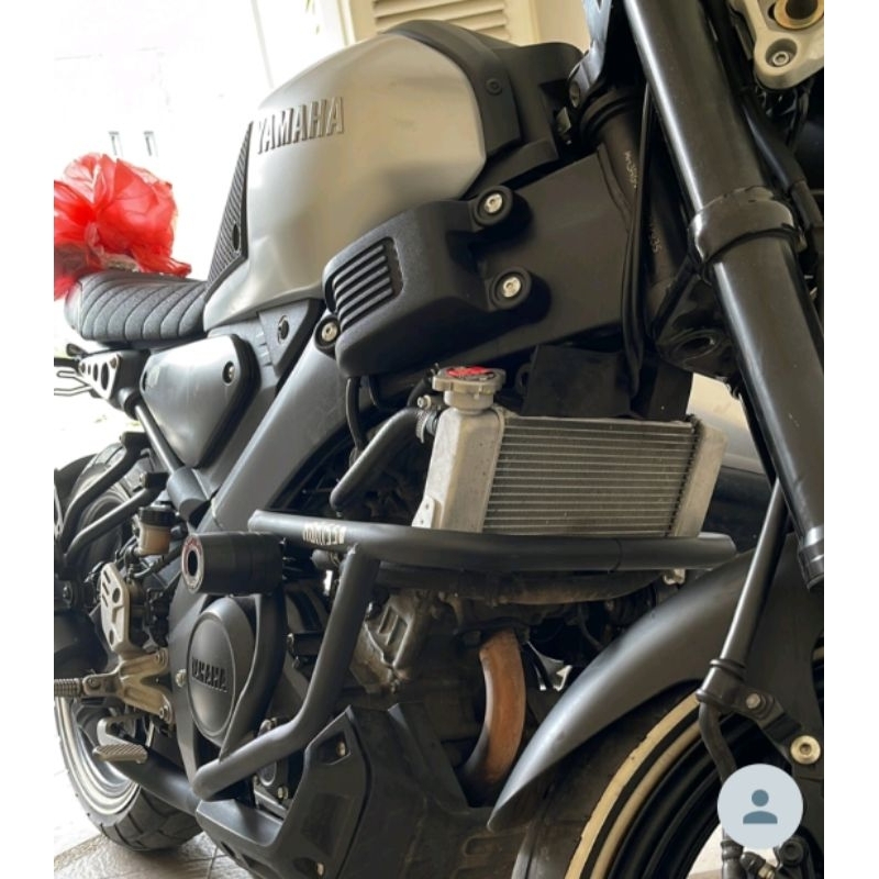 Crash bar xsr155 Frame slider xsr 155 free jalu body Protector xsr 150