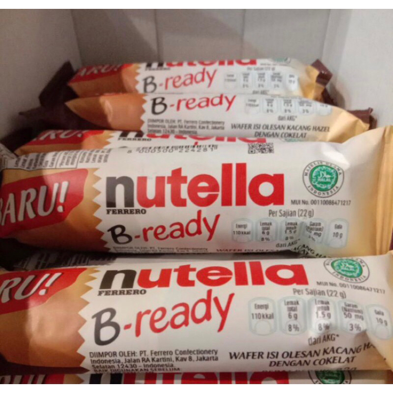 Nutella Bready single HALAL!! Shopee Singapore