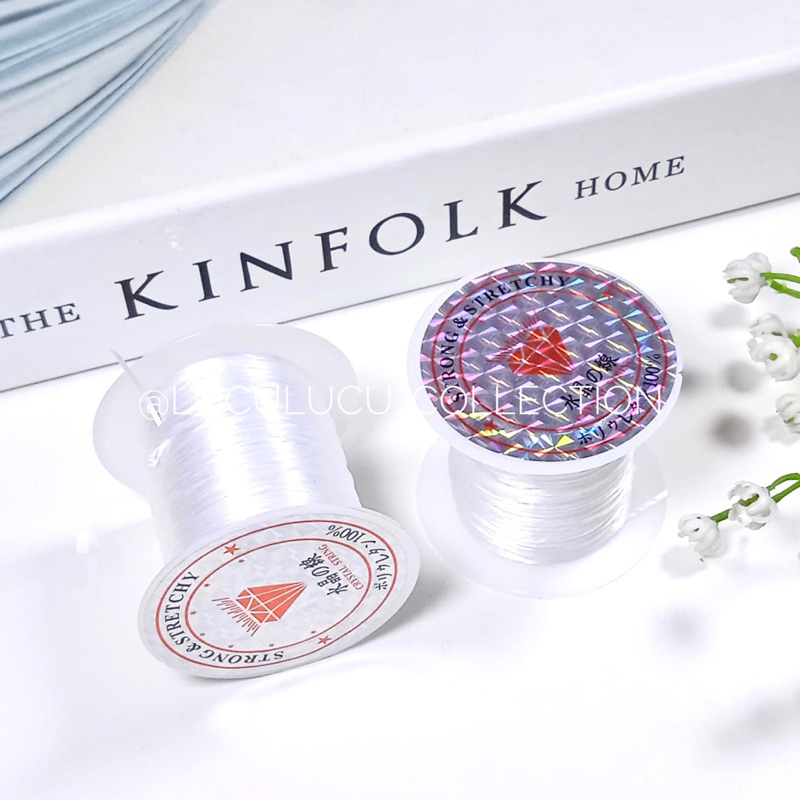 Fiber elastic string rubber string string transparent elastic thread