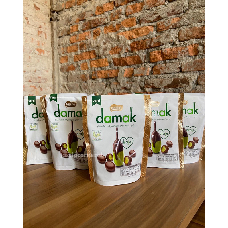 DAMAK CHOCOLATE NESTLE DAMAK DRAWJ/ TURKISH CHOCOLATE/PISTACHIO ...