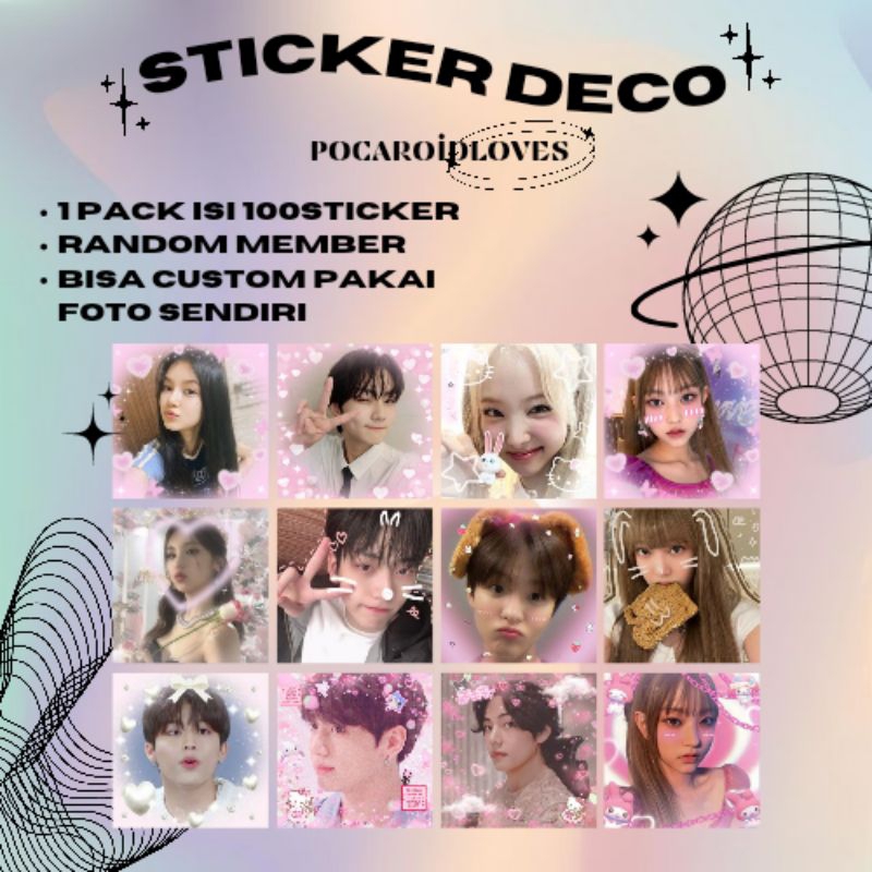 [100PCS]READ DESC PT.1 STICKER DECO KPOP CUSTOM / MAIL STICKER KPOP ...