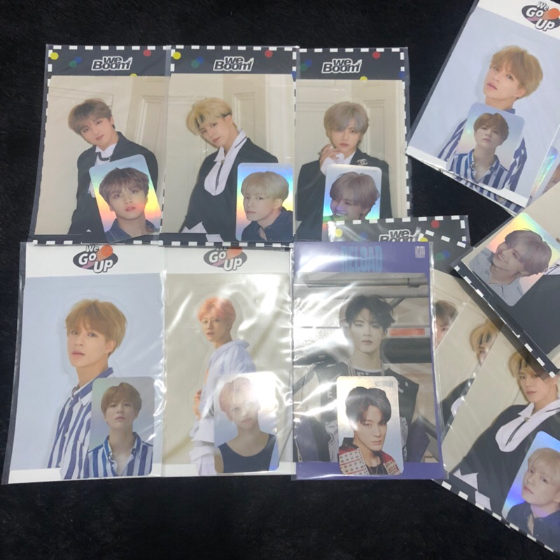 NCT DREAM ジェノ WE BOOM ホログラム トレカ POP UP Hologram photocard set nct dream we boom we go up reload jeno