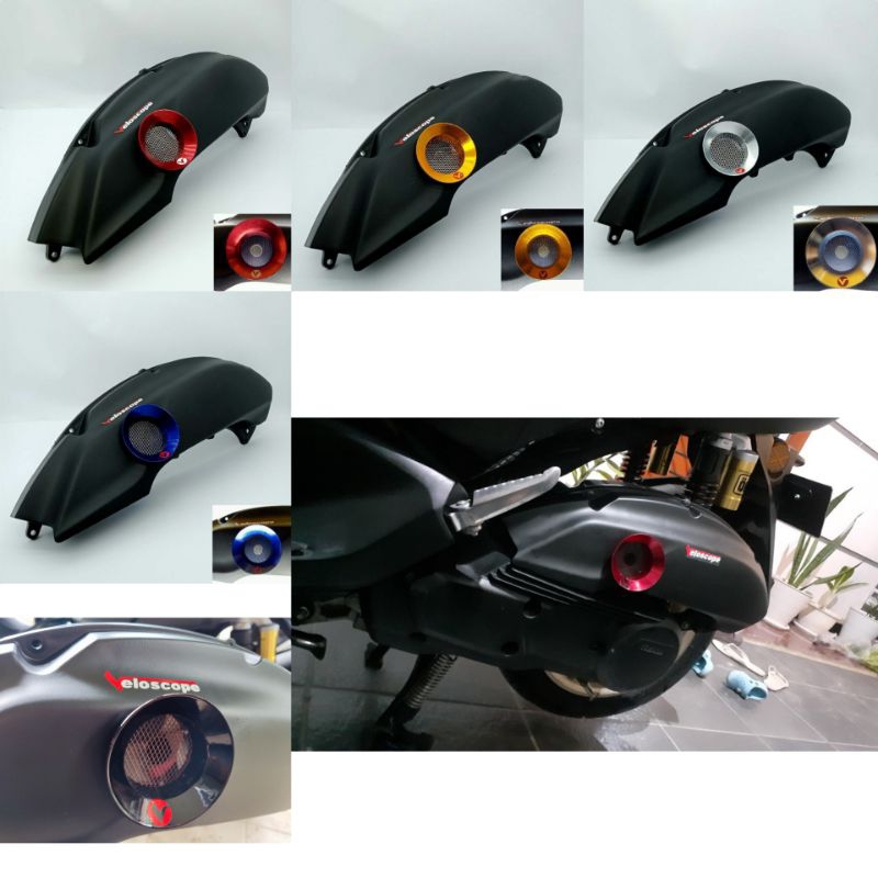 Veloscope new Nmax 2021, veloscope Aerox connected in 2021, Box lid ...