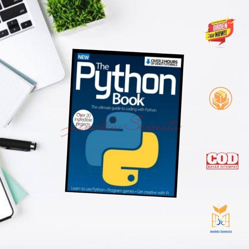 [Hard Cover] New The Python Book: The ultimate guide to coding with ...
