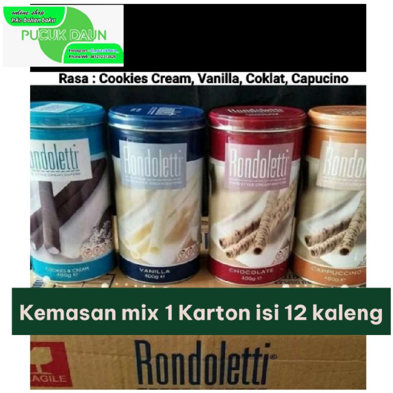 Rondoletti Assorted 1 Carton (12 cans) | Shopee Singapore