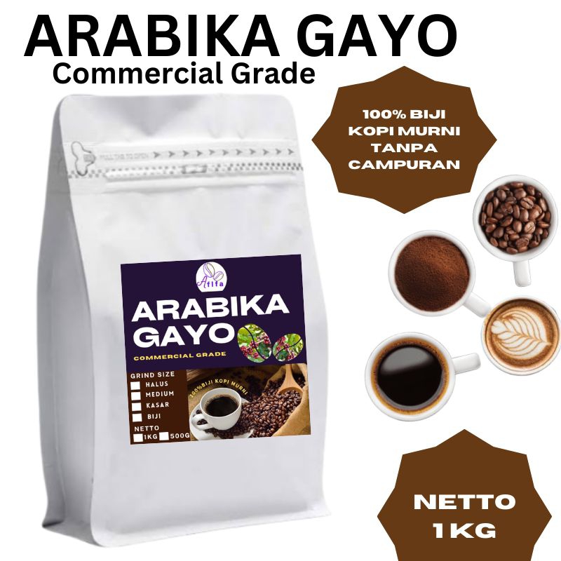 Aceh Gayo Arabica Ground Coffee 1Kg Commercial Grade | Shopee Singapore
