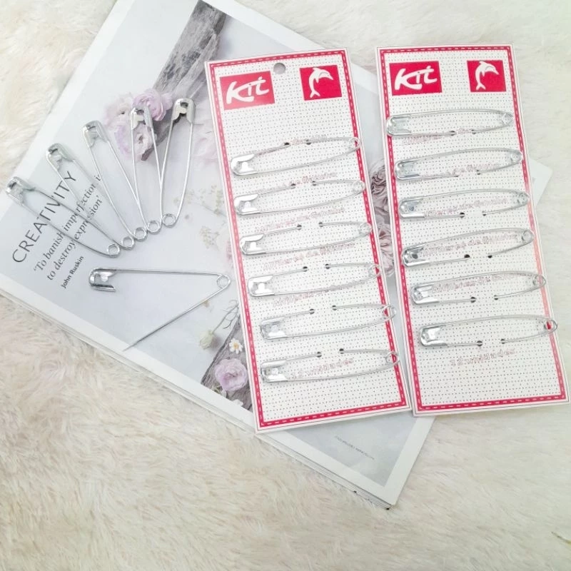 Peniti Jumbo Peniti Kasur Warna Silver Isi 6pcs