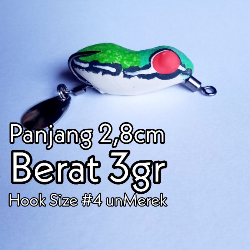 Soft Frog 2.7cm 3gr | Shopee Singapore