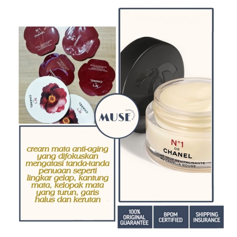 Chanel N*1 De Chanel Revitalizing Eye Cream 1ml/Creme Yeux