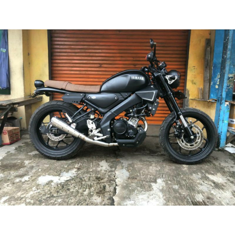 Yamaha XSR 155 Exhaust Long Header Cover - XSR 155 Exhaust