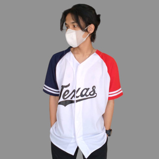 PUTIH Yn unisex White baseball jersey T-Shirt/premium baseball Shirt/Sports  Shirt