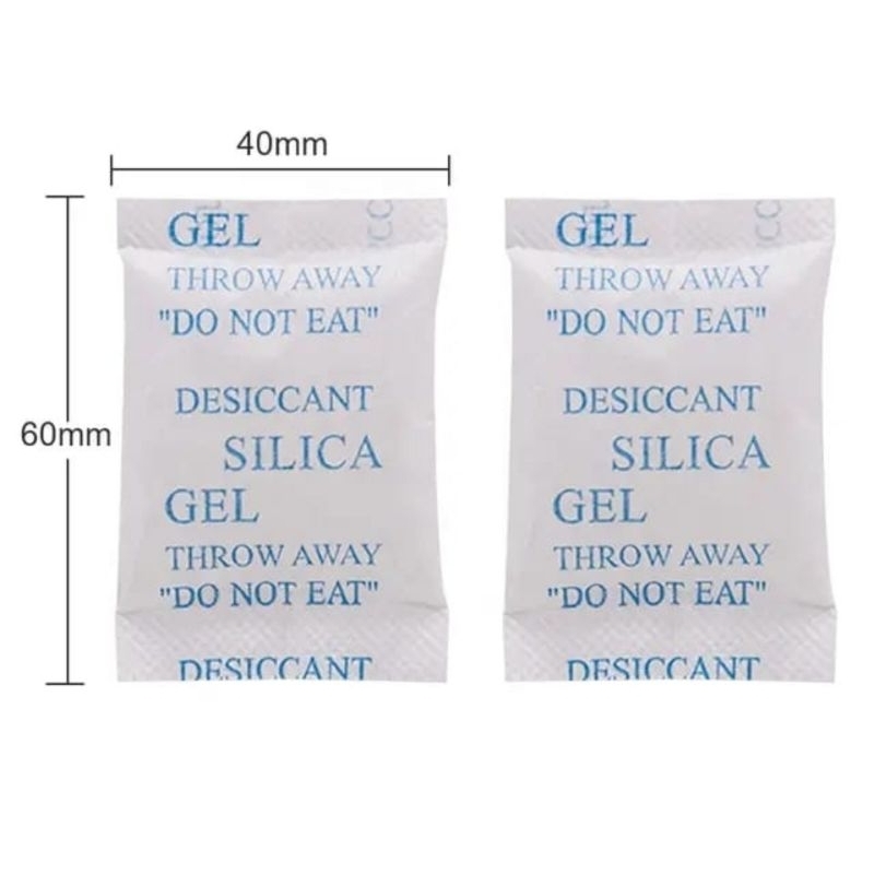 Silica Gel Oxy Food Grade 1kg (1gr) Shopee Singapore