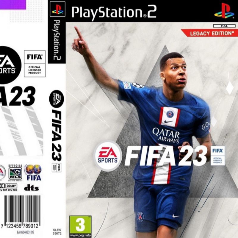 Fifa 2023 CD GAME Cassette FIFA 23 CD PLAYSTATION Updated Football
